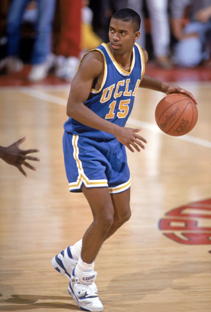 Vintage UCLA Charles O'Bannon Reebok College Basketball Jersey