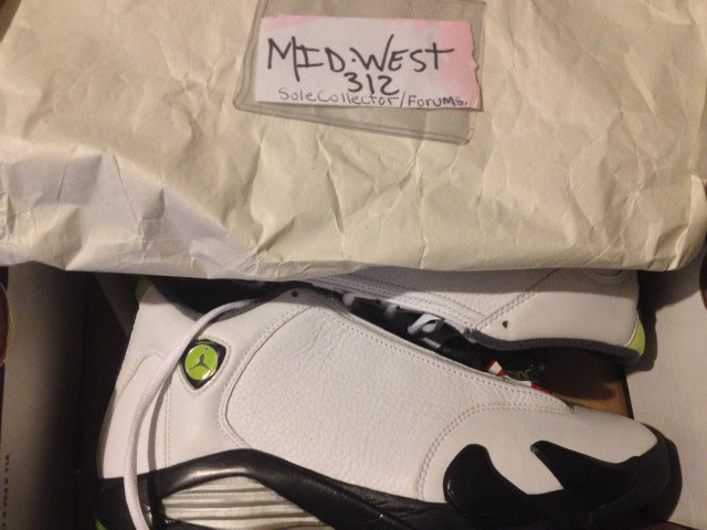 Spotlight // Pickups of the Week 9.22.12 - Air Jordan XIV 14 Chartreuse by Midwest312