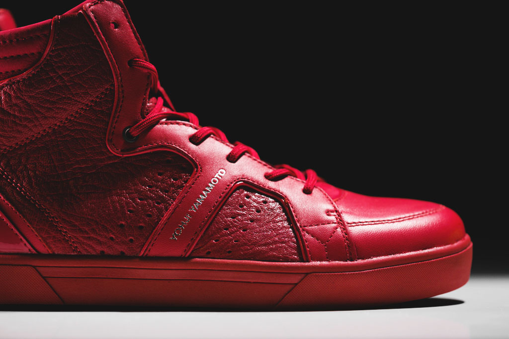 All red 2024 high top adidas