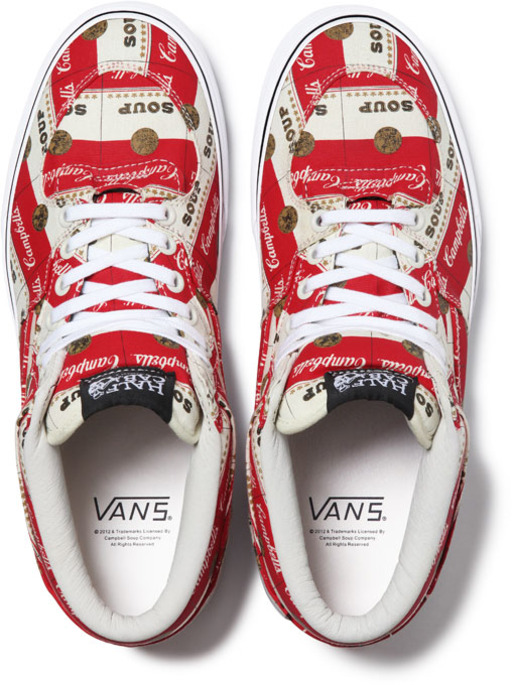 vans x supreme Campbell soup authentic - メンズ