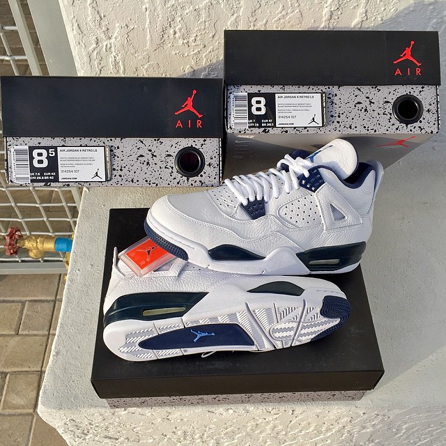 Taknemmelig Konsulat Skjult An Early Look at the Remastered Air Jordan 4 Retro 'Columbia' | Sole  Collector