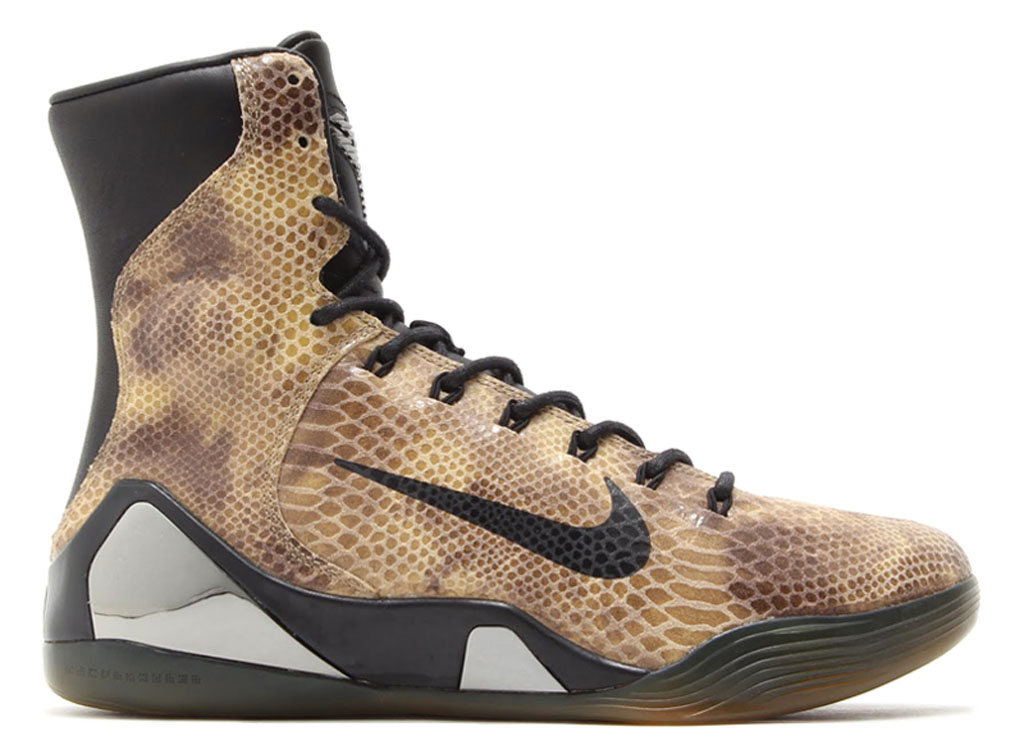 nike kobe 9 mens brown