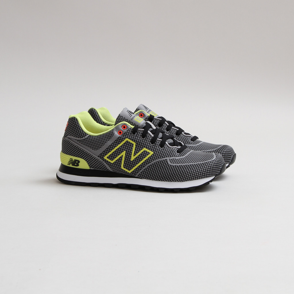 New balance 574 hotsell grey with chromatic yellow