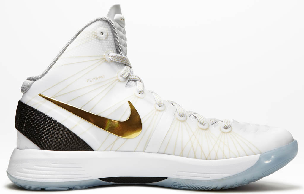 Nike Zoom Hyperdunk 2011 Elite Home White Black Metallic Gold 511369-100 (3)