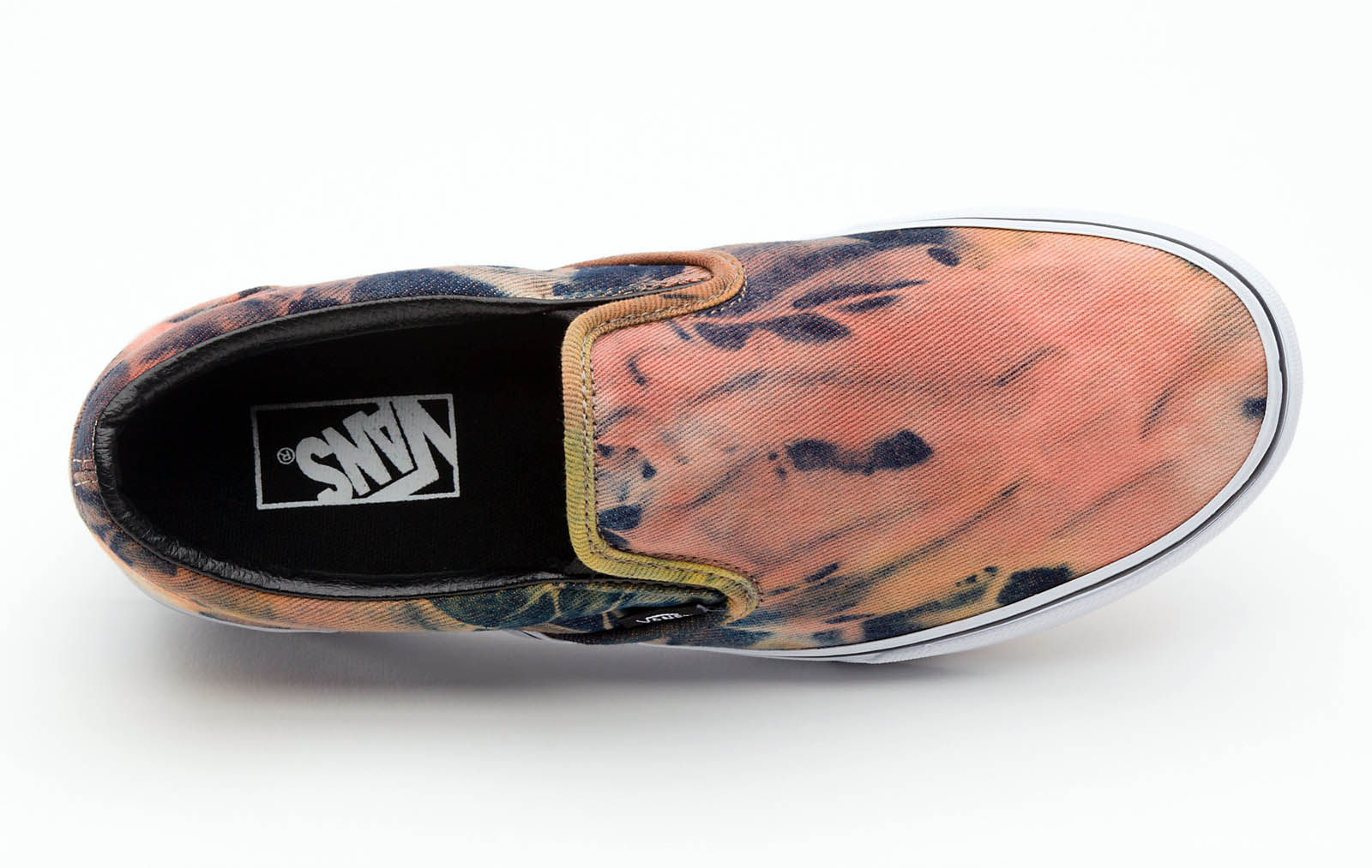 custom tie dye vans