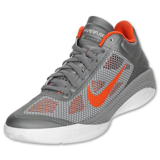 Nike Zoom Hyperfuse Low Grey Orange 429614-005