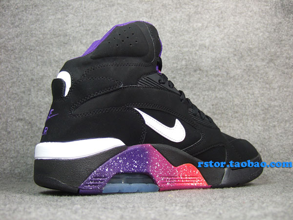 Nike Air Force 180 High Black Court Purple Rave Pink White 537330-017 (3)