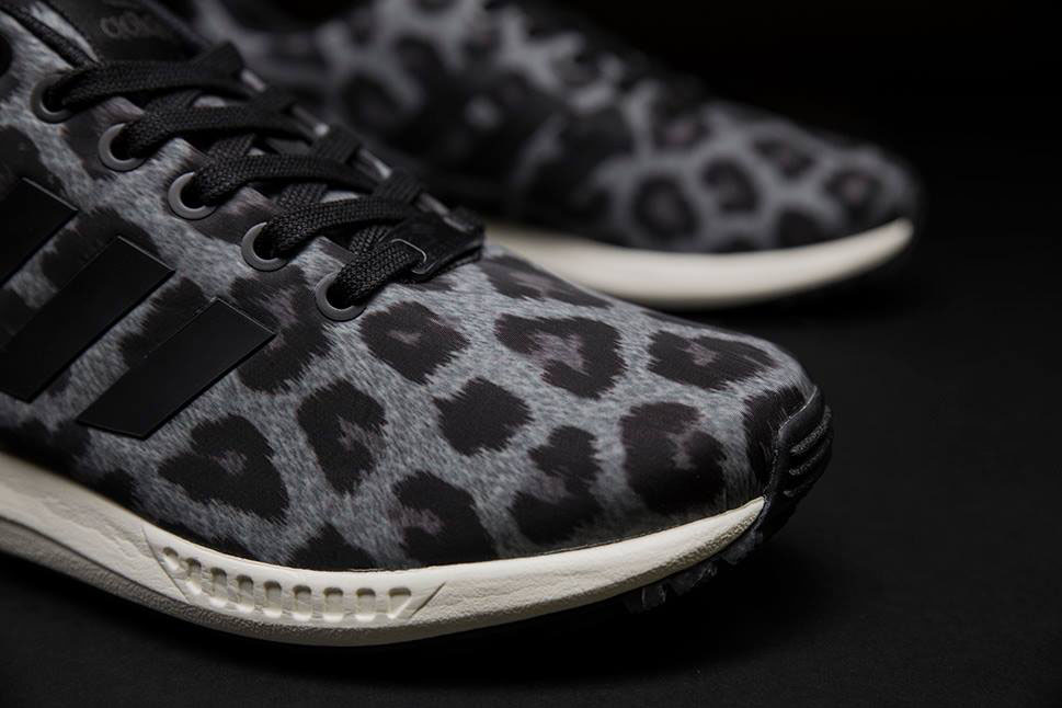 Adidas zx flux store leopardate nere