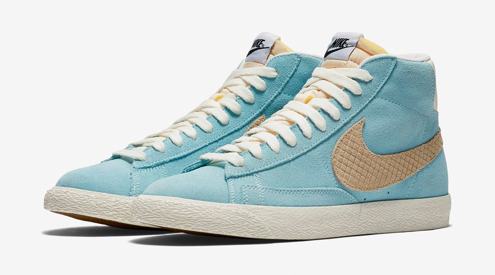 nike blazer cream