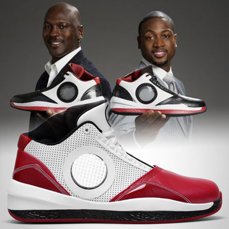 Michael Jordan & Dwyane Wade for the Air Jordan 2010