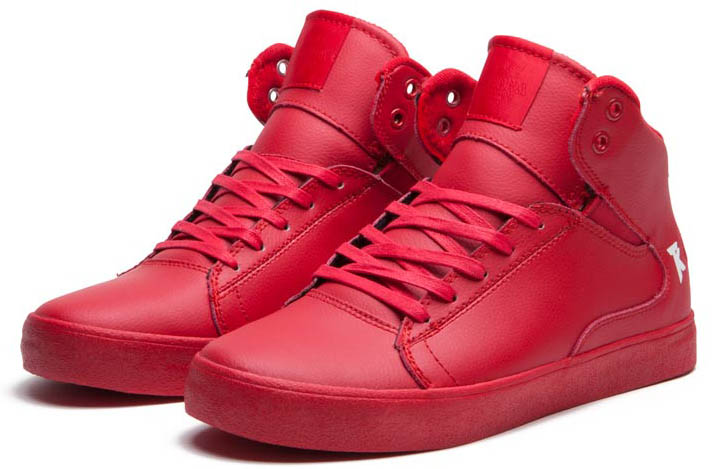 Supra hotsell footwear red