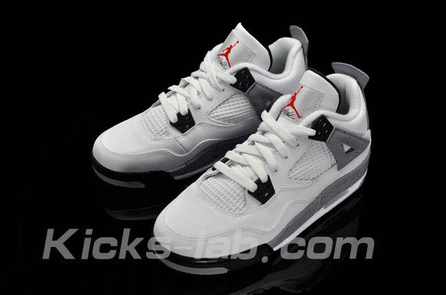 air jordan retro 4 white cement