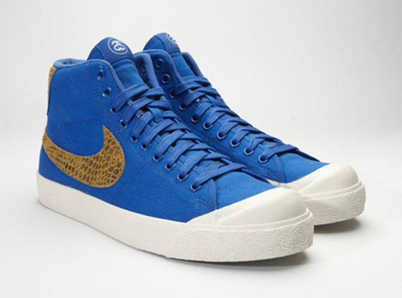Rindende Ernæring evaluerbare Stussy x Nike All Court Mid - Mysto Blue | Sole Collector