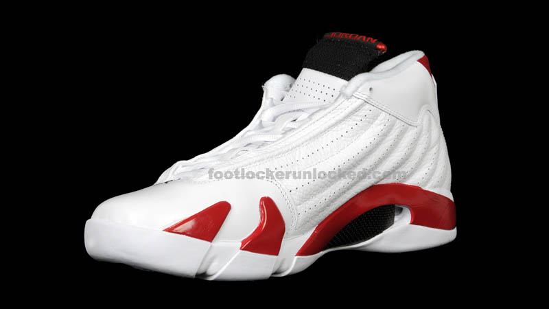 Air Jordan 14 XIV White Varsity Red Black 487471-101 (3)