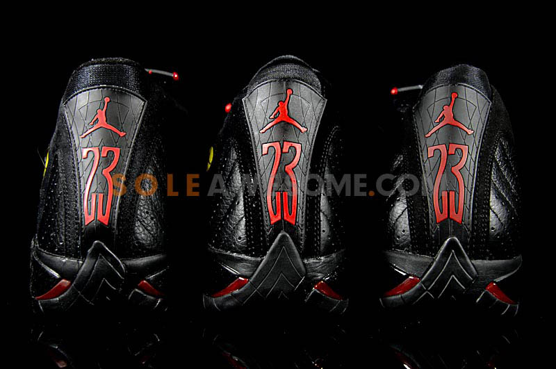 Air Jordan 14 XIV Last Shot Comparison 1999 2005 2011