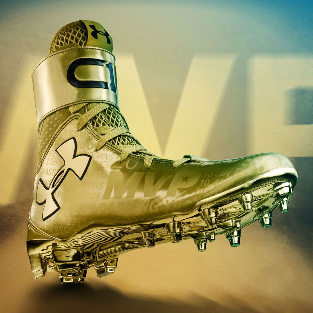 red cam newton cleats