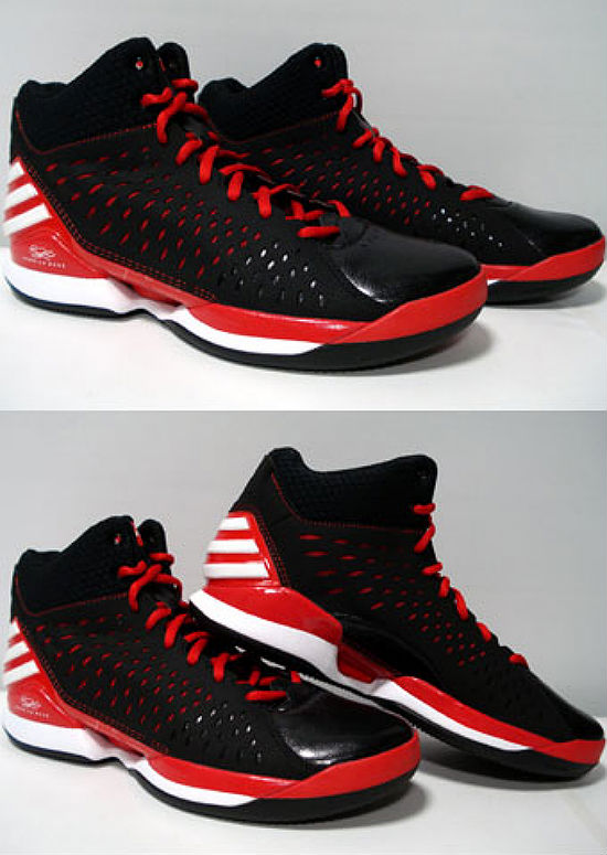 adidas Rose 773 Light Black Light Scarlet Running White G59732 (2)