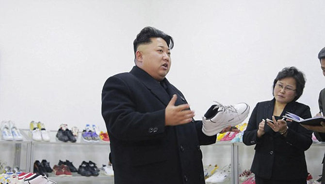 kim jong un nike