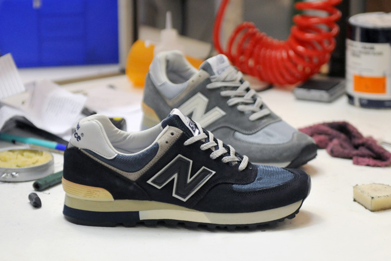 new balance '576 20th anniversary' gold