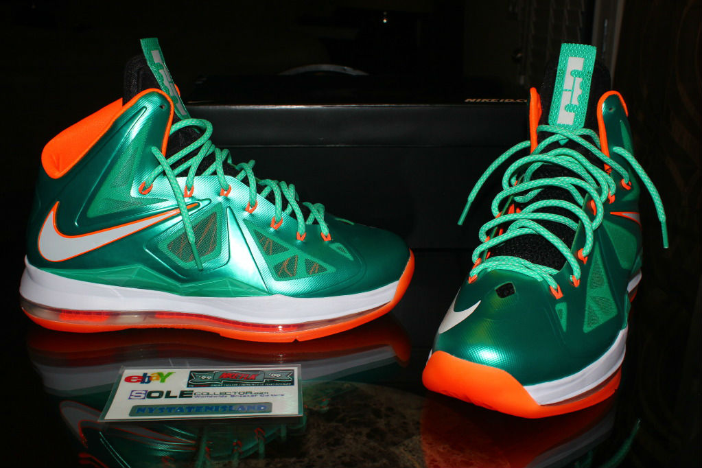 Nike LeBron X iD - Miami Dolphins by 