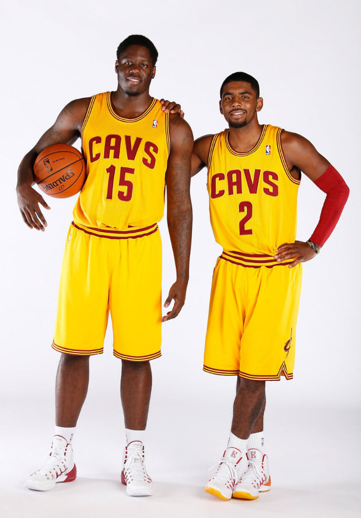 Anthony Bennett & Kyrie Irving wearing Nike Hyperdunk 2013