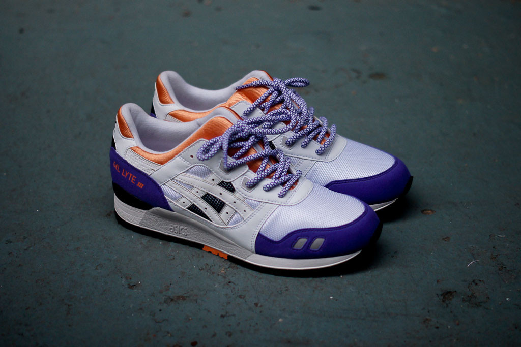 asics gel lyte iii grey purple