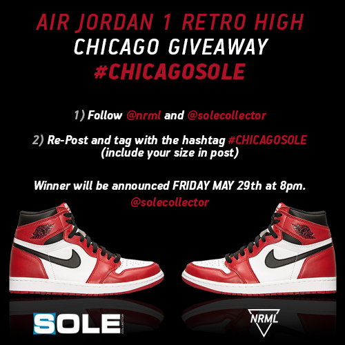 Win the 'Chicago' Air Jordan 1 Retro 