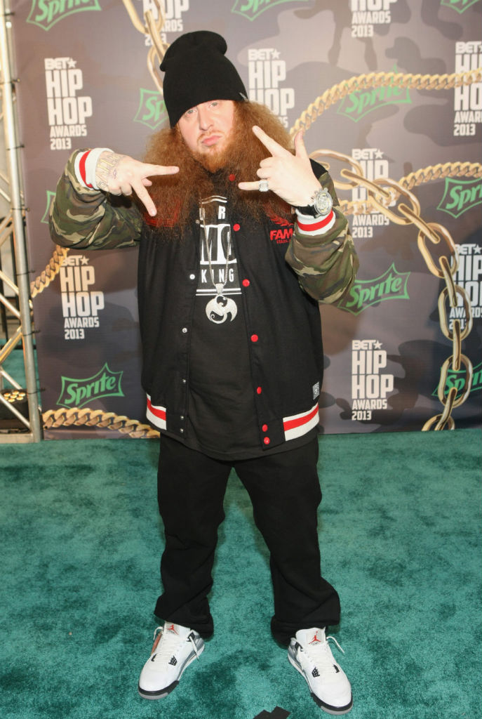 Rittz wearing Air Jordan IV 4 Retro Cement