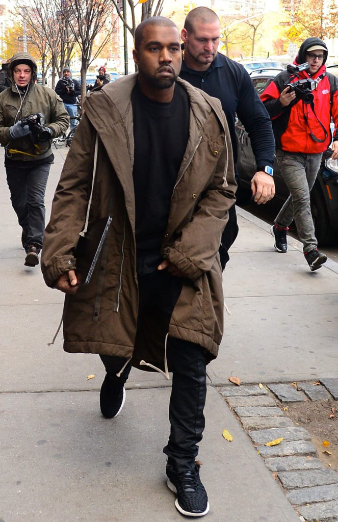 Kanye West wearing Nike Free Inneva Woven