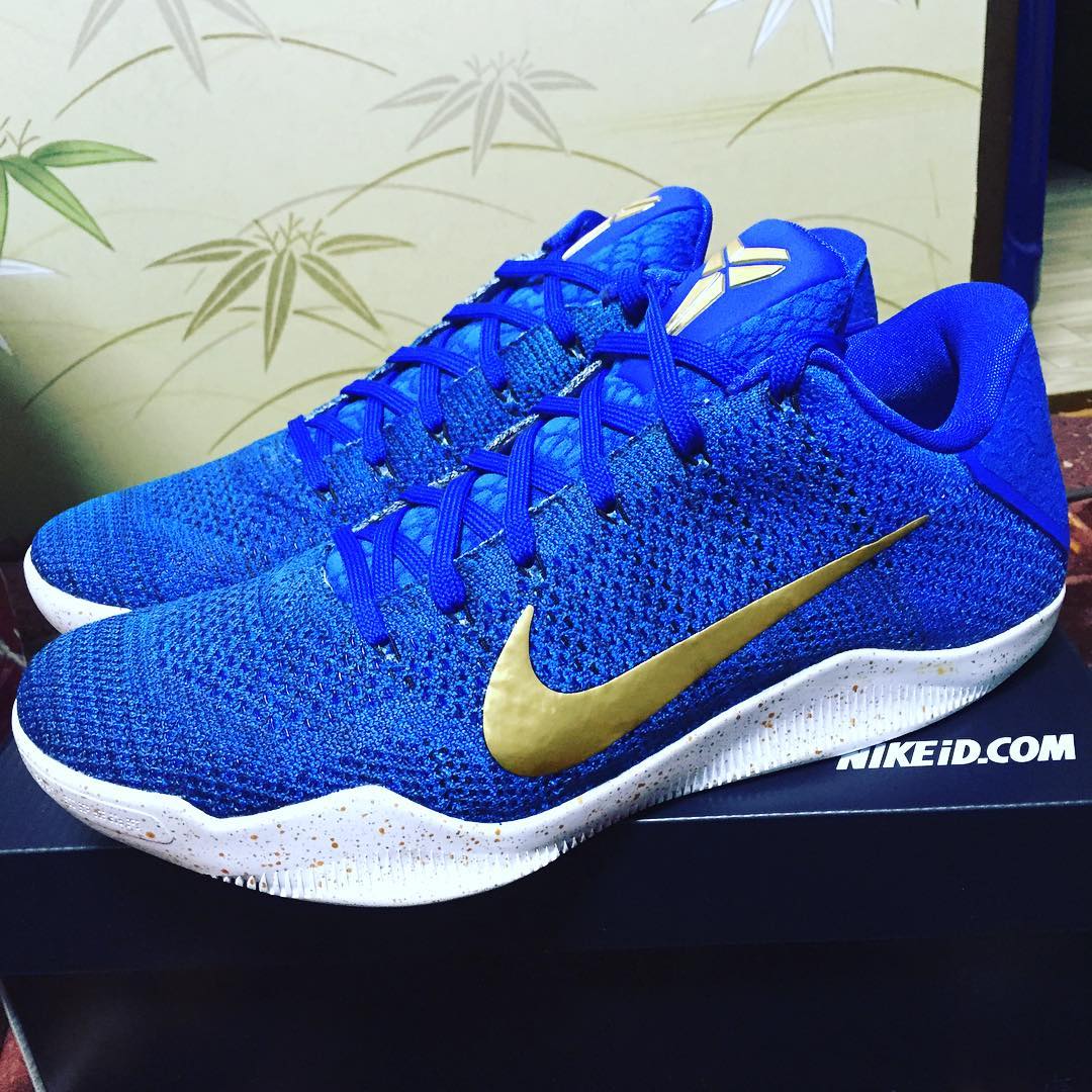 blue and gold kobes