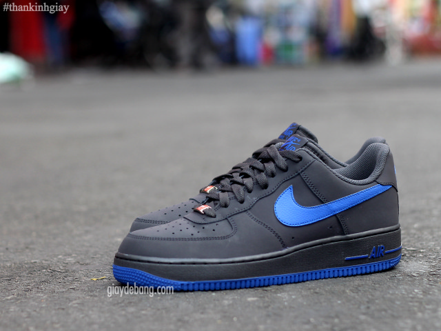 nike air force 1 grey and blue