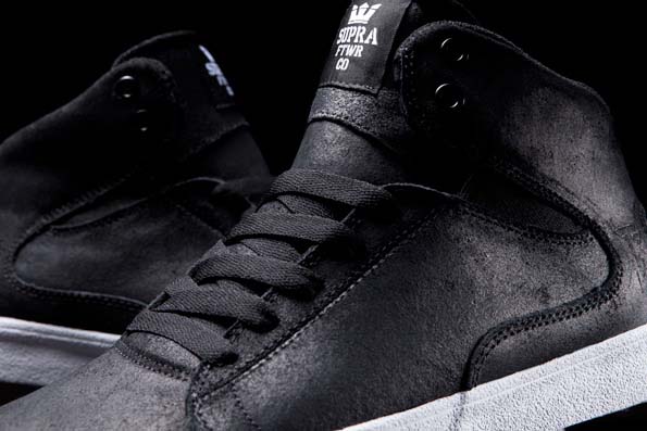 Supra Society Mid Shoes Terry Kennedy Black White (1)
