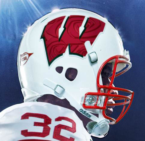 adidas Wisconsin Rose Bowl Uniforms Unveiled (2)