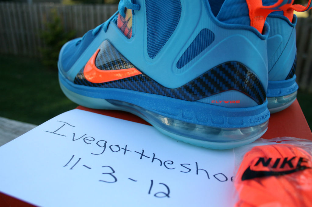 Nike LeBron 9 P.S. Elite China Blue Flame (5)