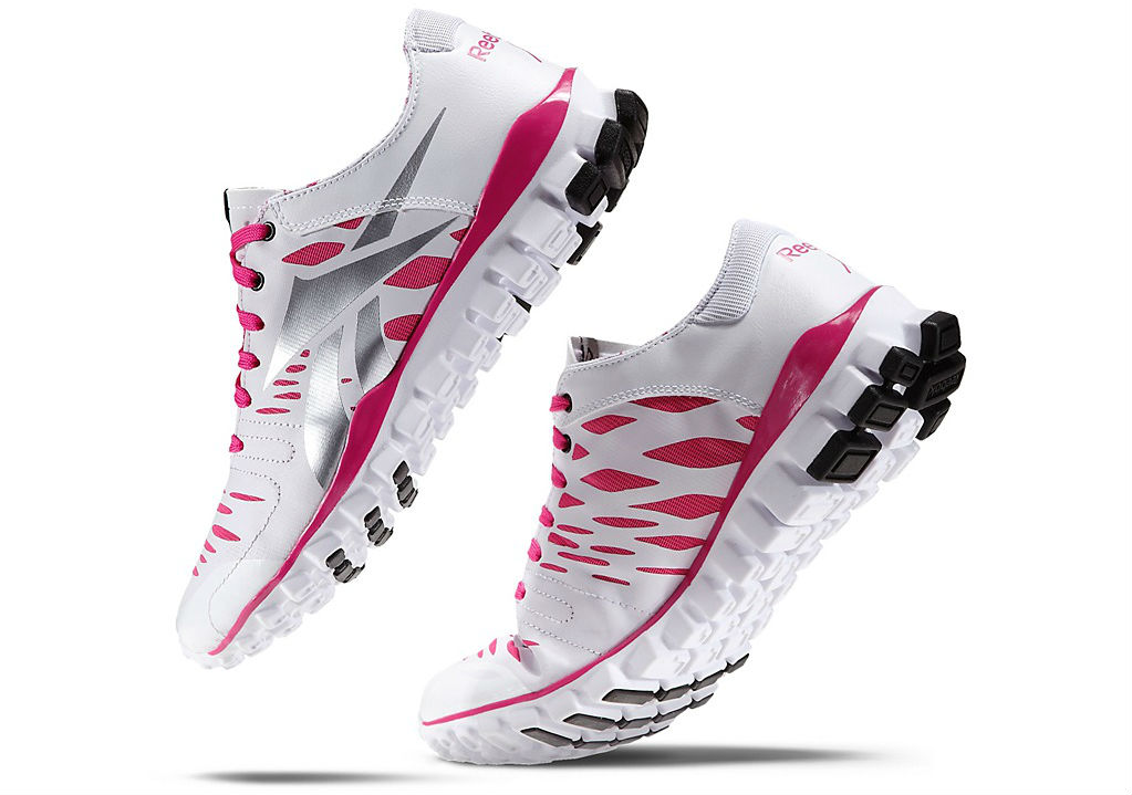 pink ribbon sneakers