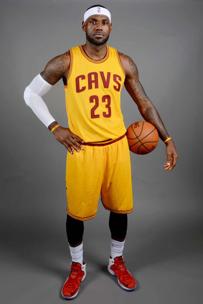 LeBron James wearing Nike LeBron XII 12 Heart of a Lion