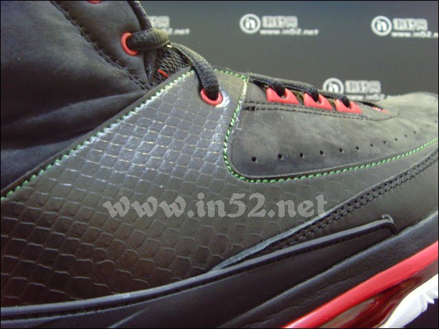 Air Jordan 2.0 Black Varsity Red Classic Green 455616-005