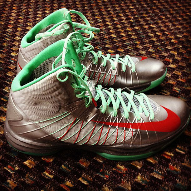 Nike Lunar Hyperdunk 2012 - Pau Gasol Christmas PE