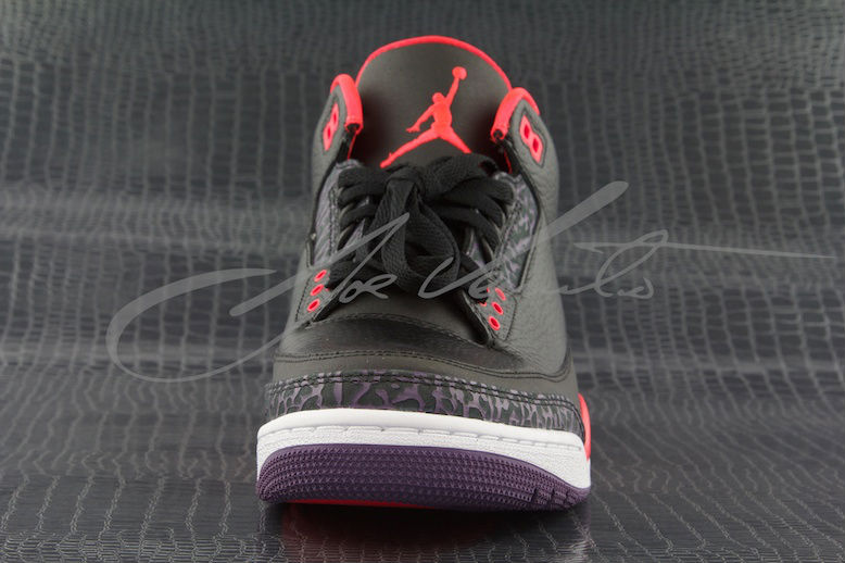 Air Jordan III 3 Black Crimson 136064-005 (3)