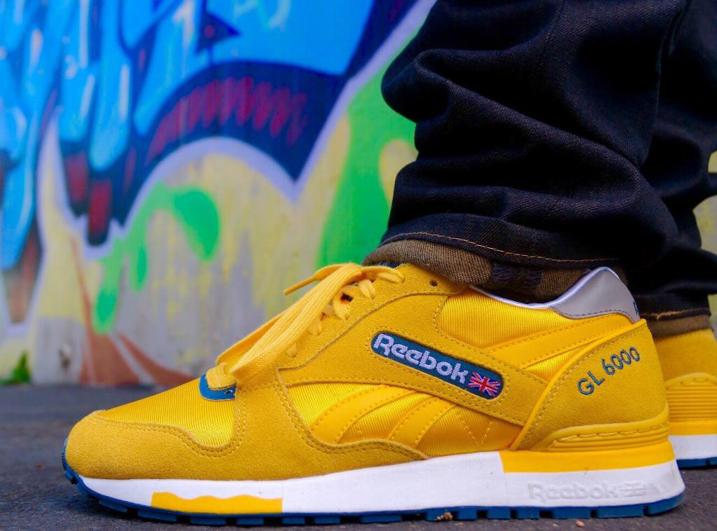 Jeremiah. in a custom Reebok GL6000