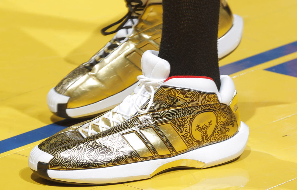 Robin Lopez wearing adidas Crazy 1 Awards Season Custom