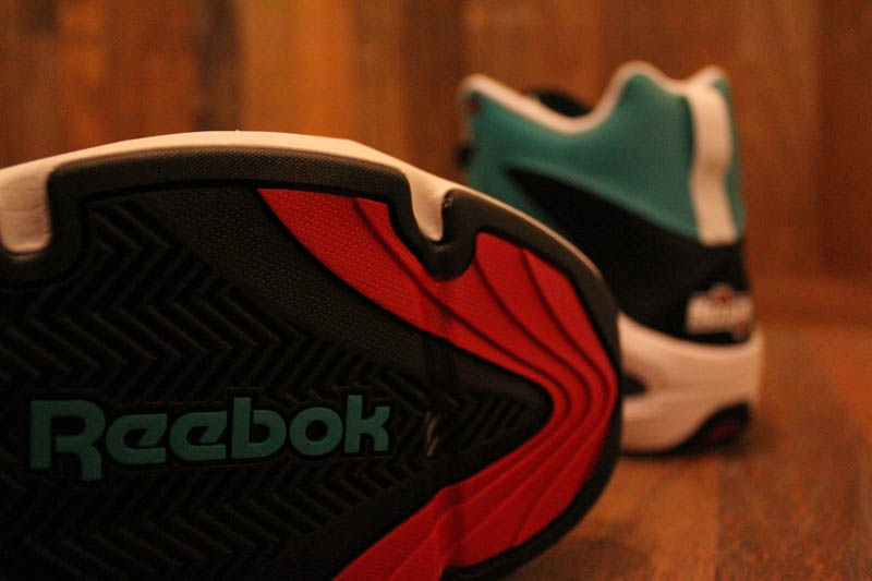 Reebok Kamikaze III - Black/Teal/Red/White - R23 Exclusive 9