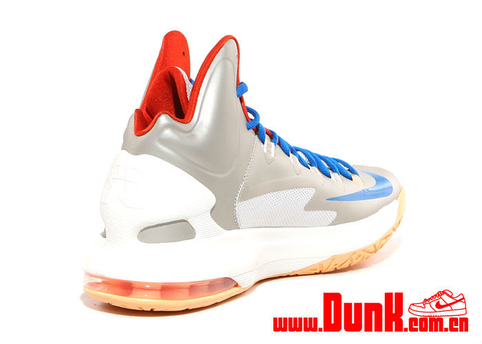 Nike KD V Birch Photo Blue Sail Team Orange 554988-200 (5)