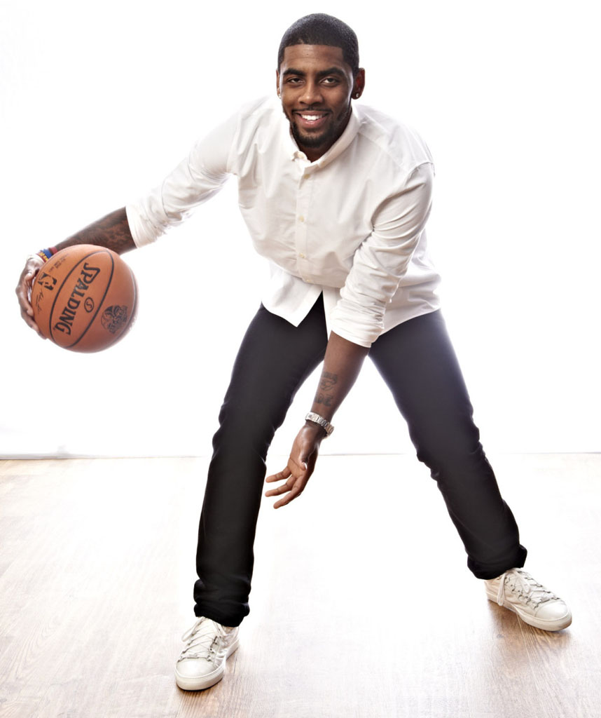 Kyrie Irving wearing Balenciaga Arena