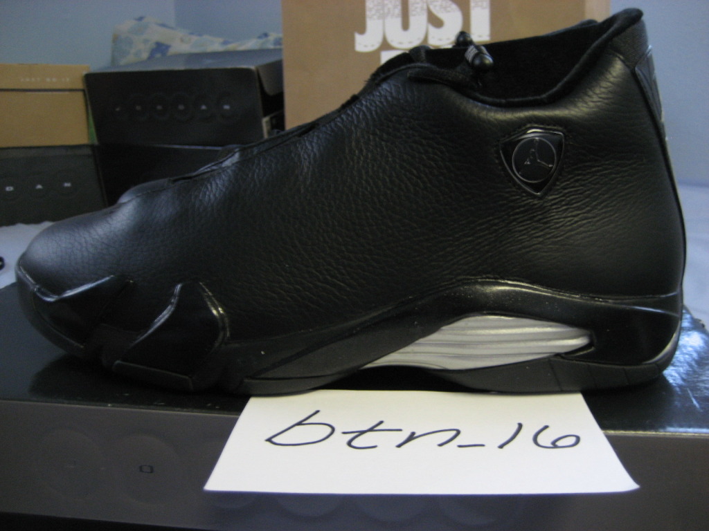 air jordan 14 all black