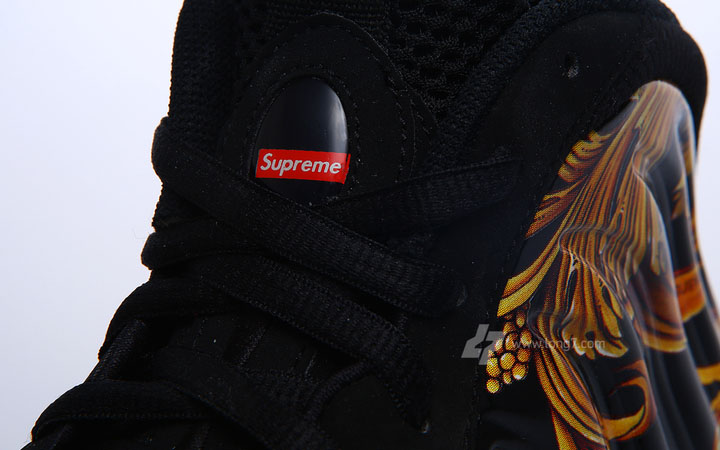 Supreme hot sale foamposite black