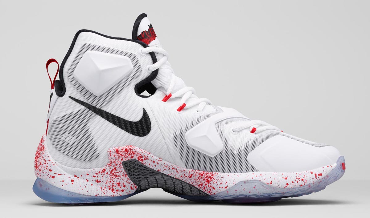 friday the 13th lebrons footlocker