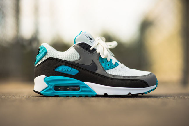 Air max 90 on sale essential blue white