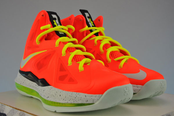 lebron 10 neon