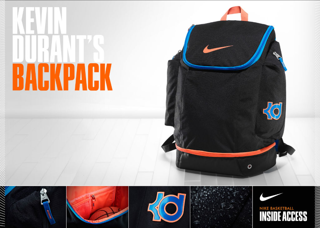 kevin durant backpack line